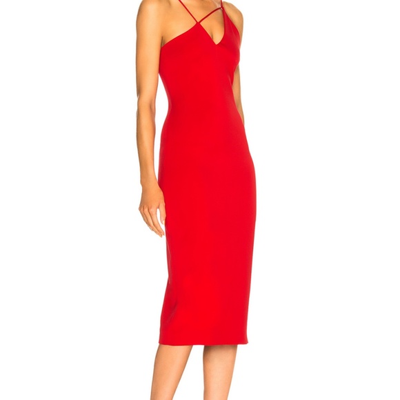 ISO Cushnie et ochs Karina Dress in Poppy - Picture 3 of 4